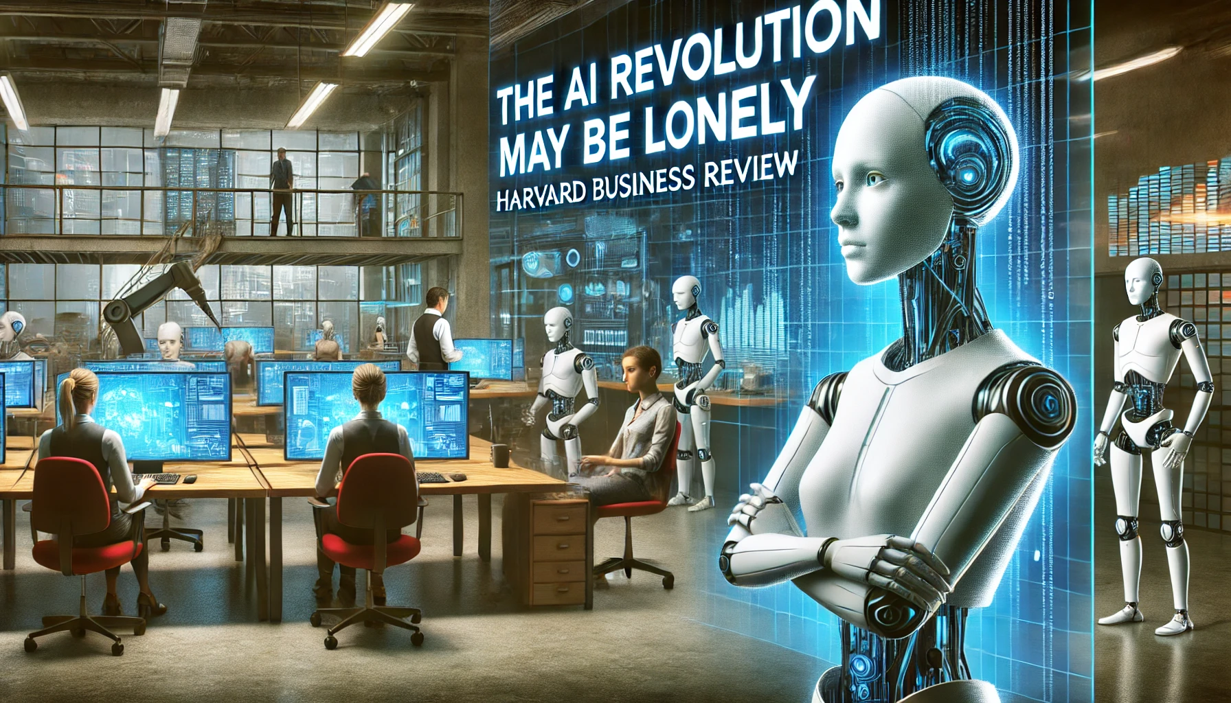 The AI Revolution May Be Lonely: Harvard Business Review Warns of Loneliness and Anxiety in AI-Driven Workplaces